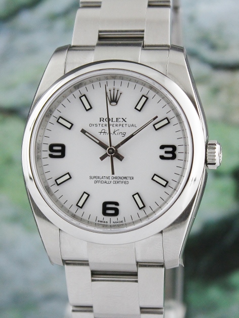 (image for) LIKE NEW ROLEX MEN STAINLESS STEEL OYSTER PERPETUAL / 114200